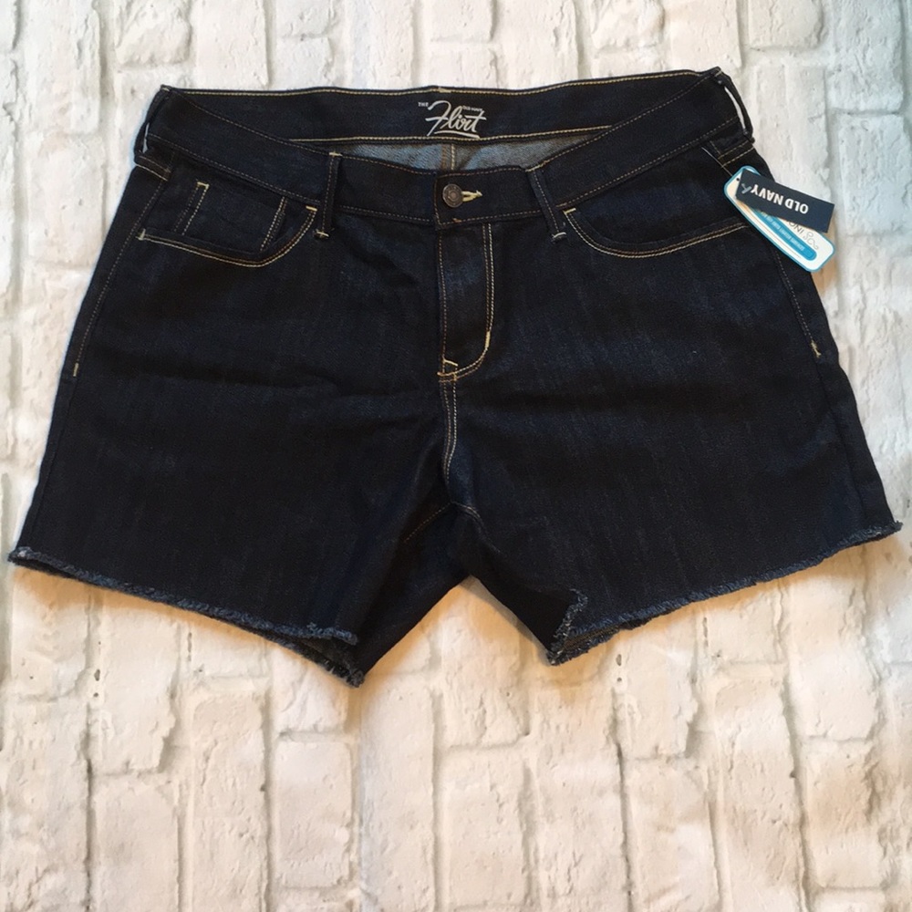 Cute Summer Dark Denim Shorts sz 12